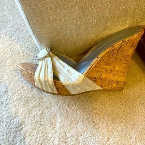 High wedge sandals